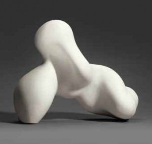 S'accroupissant by Jean ARP