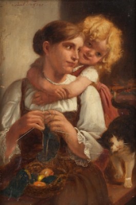 Affection by Paul Hermann WAGNER - auction artwork with signature