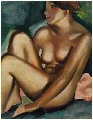 Femme Nu by Henri MERCIER - auction artwork with signature