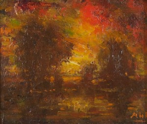 Sunset Study by Henry Hammond AHL