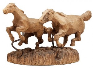 I Galopp by Axel ‘Döderhultarn’ PETERSSON