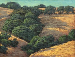 Summer Gold, Arnold's Place by Carol PEEK - auction artwork with signature