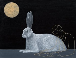 A Man And A Hare by Risto SUOMI