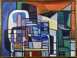 Komposition by Lennart TORELIND - auction artwork with signature