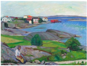 Fiskeläge, Bohuslän by Gunnar SVENSON
