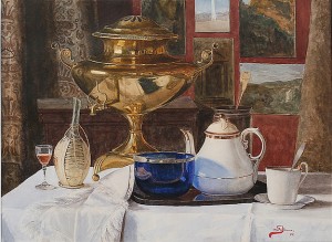Stilleben by Carl Martin SOYA-JENSEN - auction artwork with signature