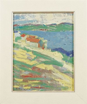 Franska Sydkusten by Edmond BERTREUX - auction artwork with signature