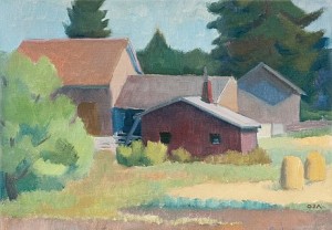 A Farmhouse by Onni OJA