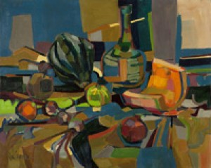 Squash And Things by Jae CARMICHAEL - auction artwork with signature