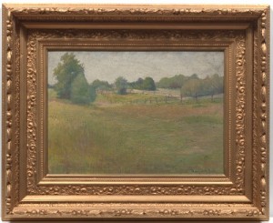 Country Landscape by Florence BECK - auction artwork with signature