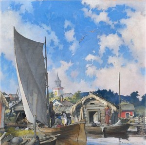 Norrby Shore by Ragnar UNGERN