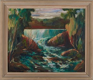 Fors by Magnus TULL - auction artwork with signature