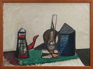 Stilleben Med Lampa Och Kanna by Felix HATZ