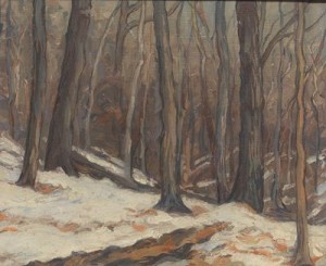 Midwinter by William George REINDEL - auction artwork with signature