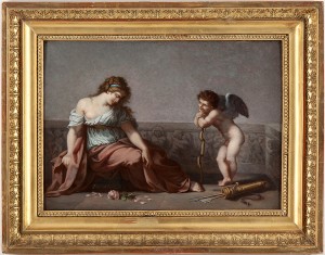 Venus Och Amor by Pierre-Paul PRUD'HON