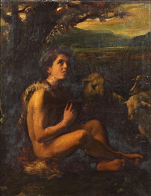 Saint Jean-batiste by Germain DETANGER - auction artwork with signature