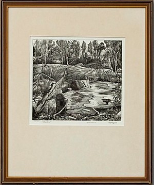 Stocken by Olof HÄGGQVIST - auction artwork with signature