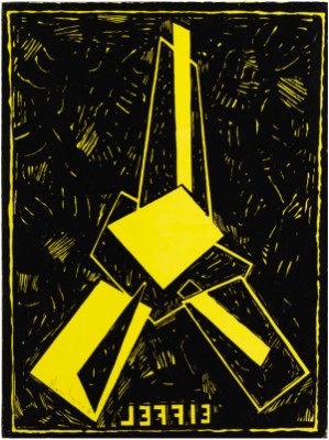 La Tour Eiffel by Aldo MONDINO - auction artwork with signature