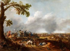 Gustavus Adolphus Of Sweden At The Battle Of Lützen by Jan ASSELIJN