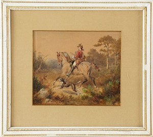 Fransk Jaktscen by Wilhelm CAMPHAUSEN