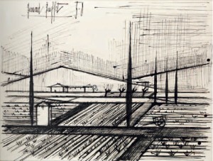 Paysage Du Vaucluse by Bernhard BUFFET