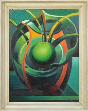 'frugten', Komposition by Jørgen THOMSEN - auction artwork with signature