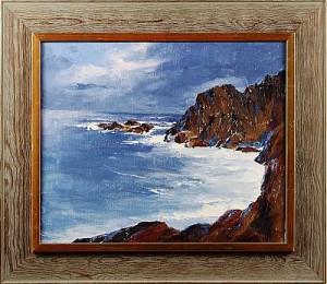 Kunstmotiv Från Frankrike by Axel LIND