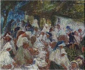 Måltid I Trädgården by Erik HAAMER