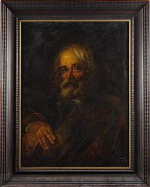 Il Vecchio Magistrato by Federico Alessandro CIAPPA - auction artwork with signature