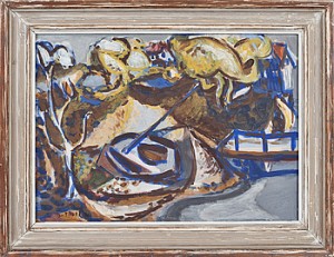 Båt Vid Strandkant by Per THORLIN