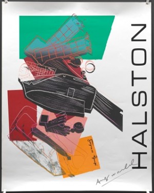 Halston by Andy WARHOL