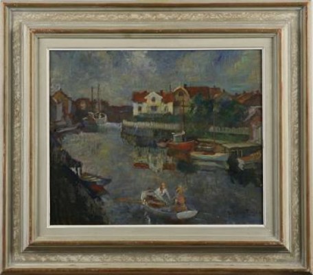 Sommarnatt, Grundsund by Axel WALLERT