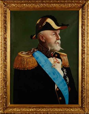 Porträtt Av Oscar Ii by Carl Gabriel WADELL