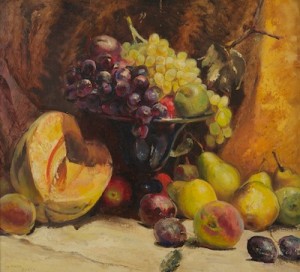 Life With Fruit by Hans BUCH - auction artwork with signature