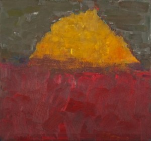 Composition With Red And Yellow by Reijo VILJANEN