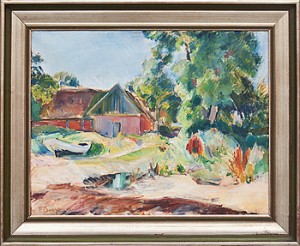 Röd Länga, Baskemölle by Frans BERG