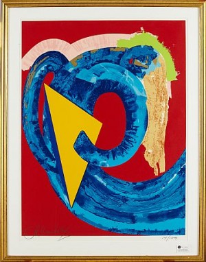 The Muse Of Music by Orlando AGUDELO BOTERO - auction artwork with signature