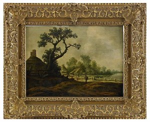 Landskap Med Figurer by Pieter Jansz Van ASCH