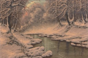 Winter Stream by Joseph DANDE