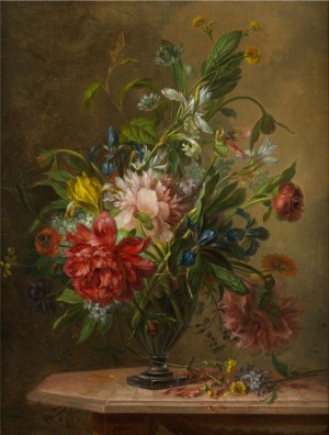 Blumenstilleben by Willem Van LEEN