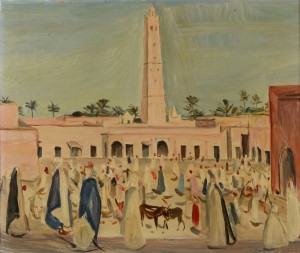 Ghardaïa by Emile SABOURAUD - auction artwork with signature