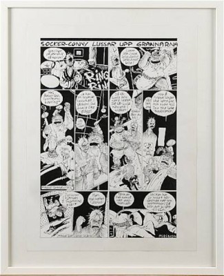 Socker-conny by Joakim PIRINEN - auction artwork with signature