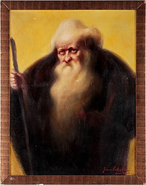 Porträtt Av Munk by Johan LEKSELL