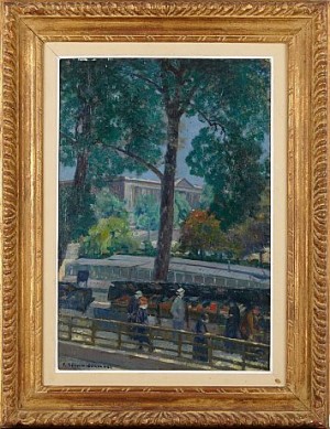 Vid Seines Strand by Paul SEGUIN-BERTAULT - auction artwork with signature