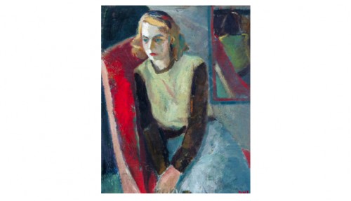 I Röda Stolen by Gustaf Adolf FAHLE
