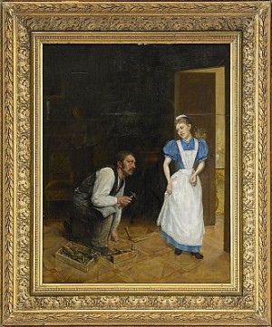 Snickaren Och Tjänsteflickan by Wilhelmina LAGERHOLM