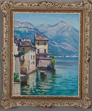 Hus Vid Kusten by Grigor AUER