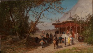 Kief Sur La Route De Kerrassunde à Amassia (asie-mineure) by Germain Fabius BREST