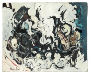 Composition by Alkis PIERRAKOS - auction artwork with signature