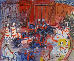 Le Cirque. Chevaux En Piste by Raoul DUFY